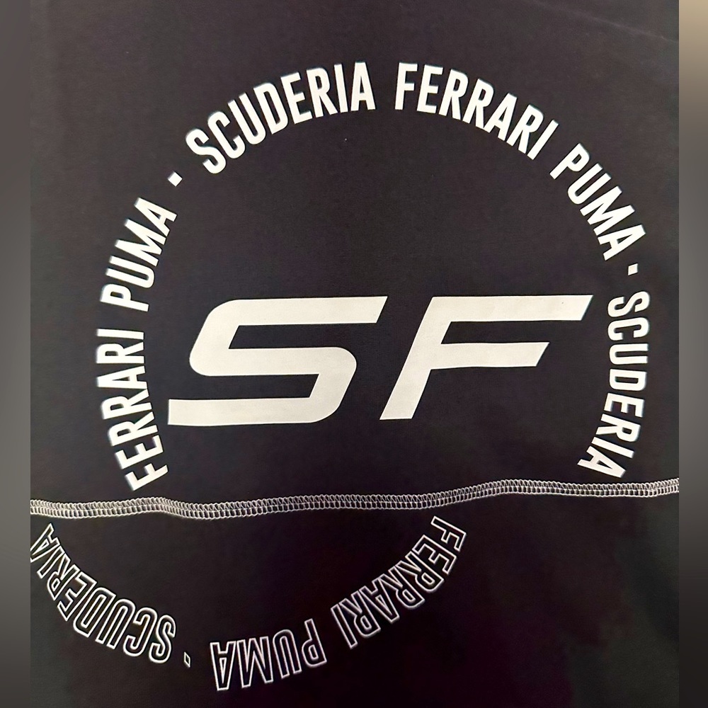 NWT - Puma Shirts | Puma Scuderia Ferrari Short Sleeve Color: Black | Size: xl